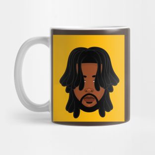 Dread Head Yellow Mug